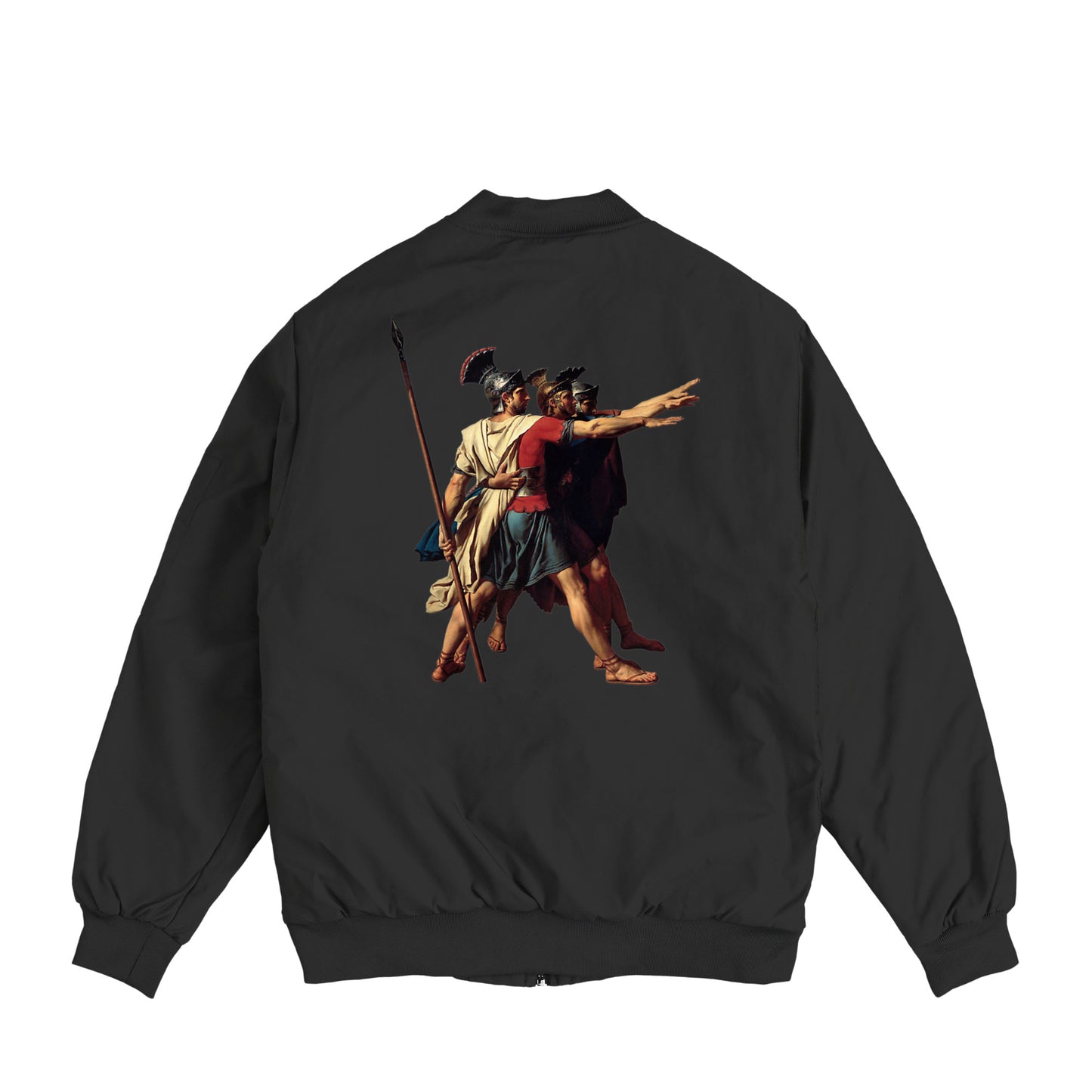 Jacques-Louis David - Evoke black image