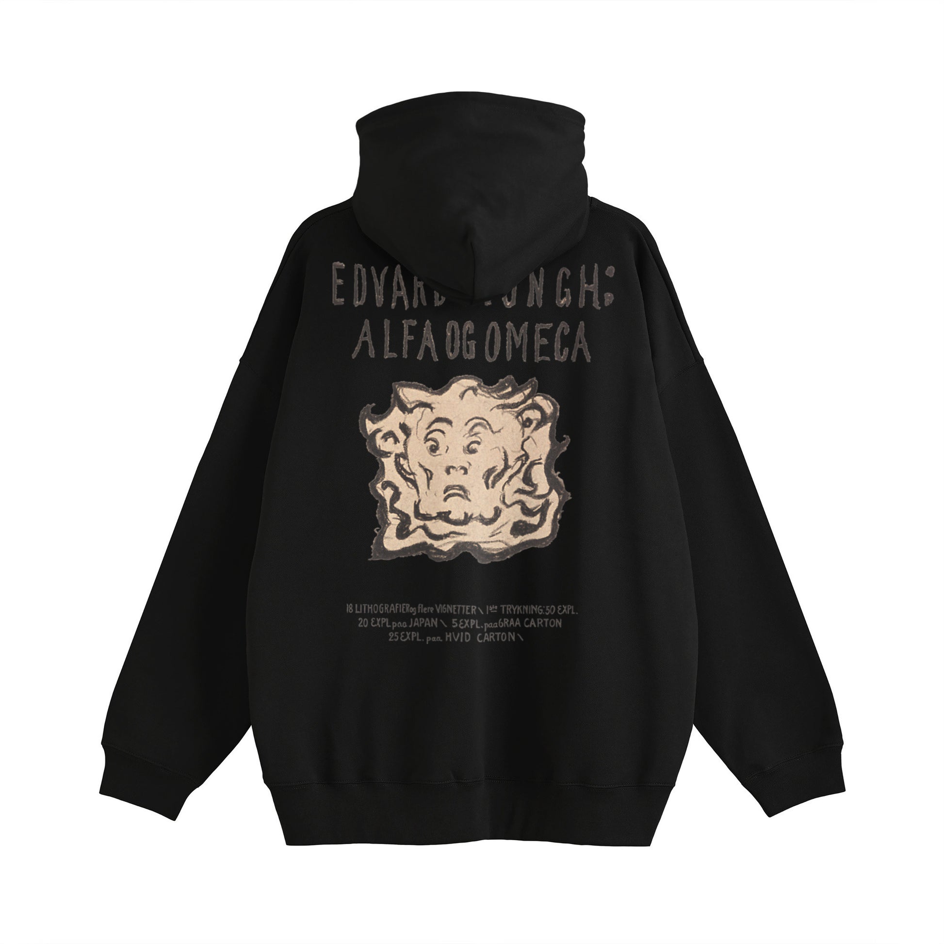 Edvard Munch - Again black image