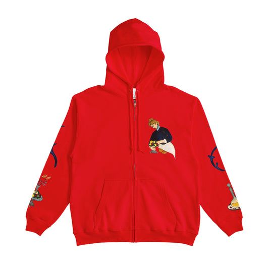 Henri Matisse - The Dessert: Harmony in Red red image