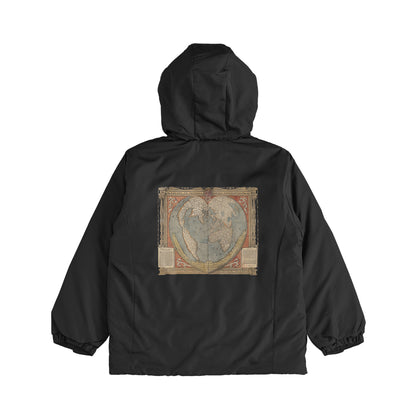 Oronce Fine - A Modern and Complete Map of the World black image