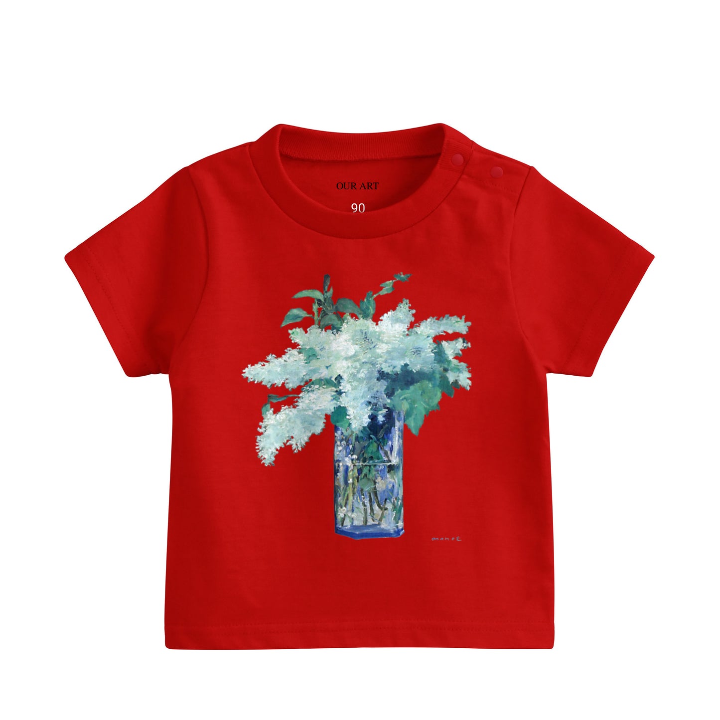 Édouard Manet - Afterglow(Baby T-Shirt) red image