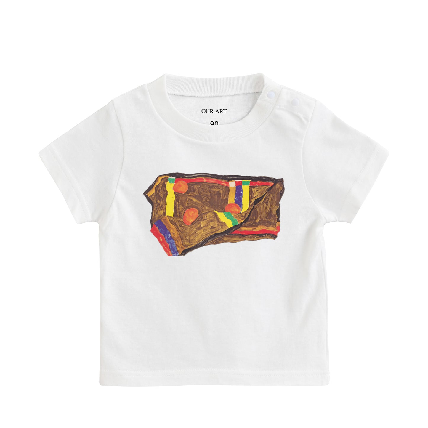 Egon Schiele - Afterglow(Baby T-Shirt) white image