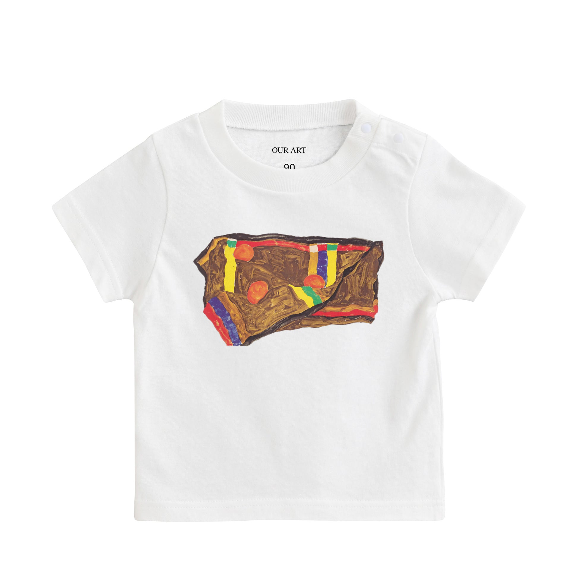 Egon Schiele - Afterglow(Baby T-Shirt) white image