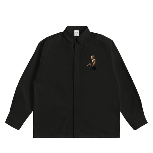 Johannes Vermeer - Bond black image