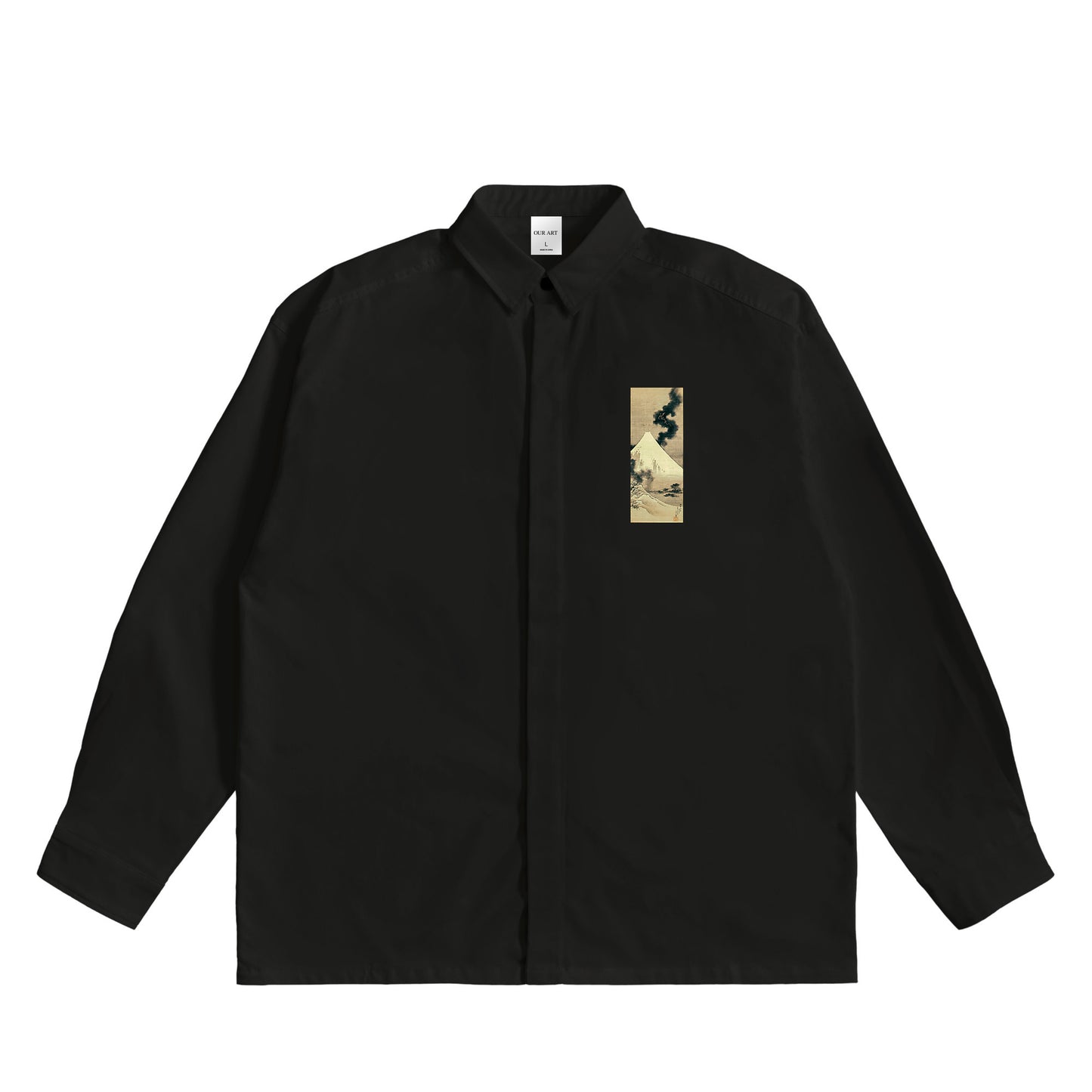 Hokusai - Imagen negra de Bond