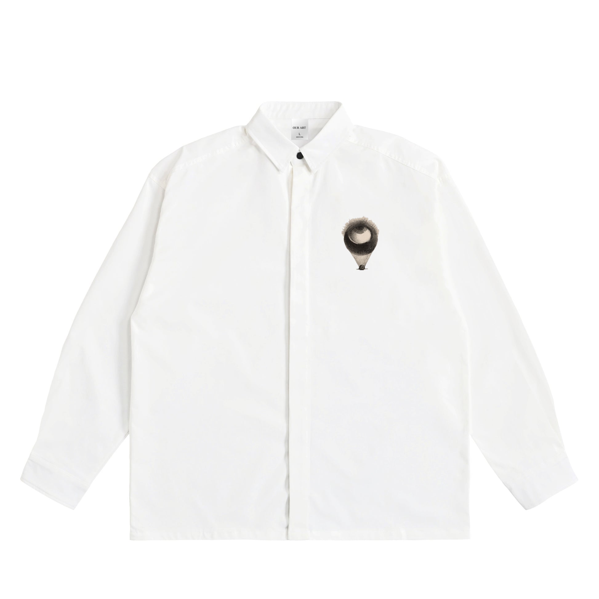 Odilon Redon - Bond white image