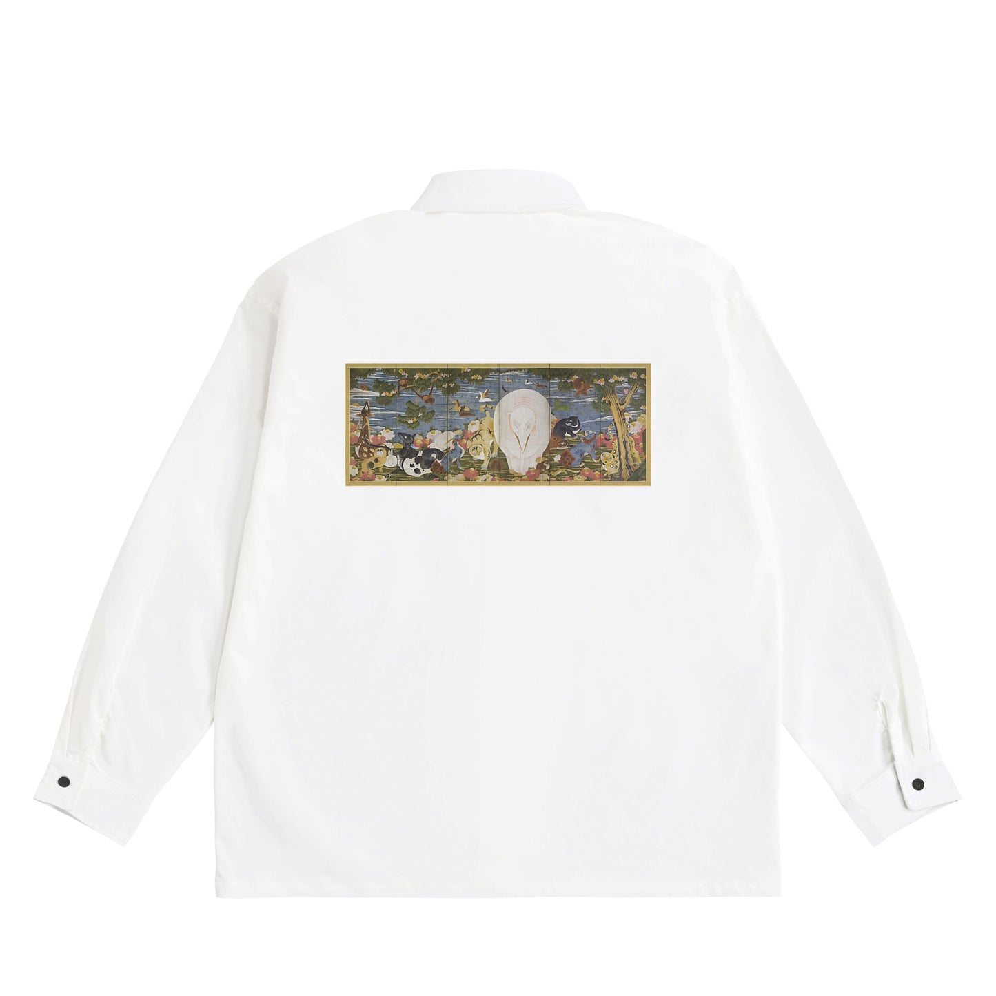 Ito Jakuchu - Image blanche de la lueur résiduelle