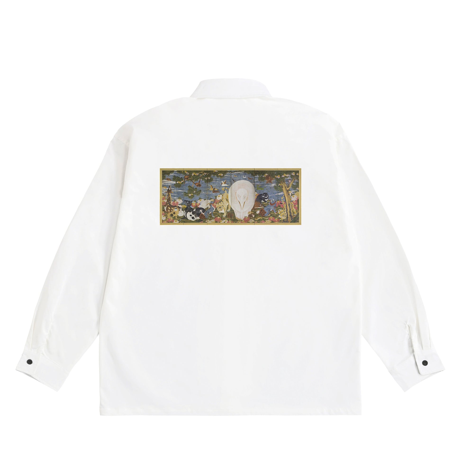 Ito Jakuchu - Image blanche de la lueur résiduelle