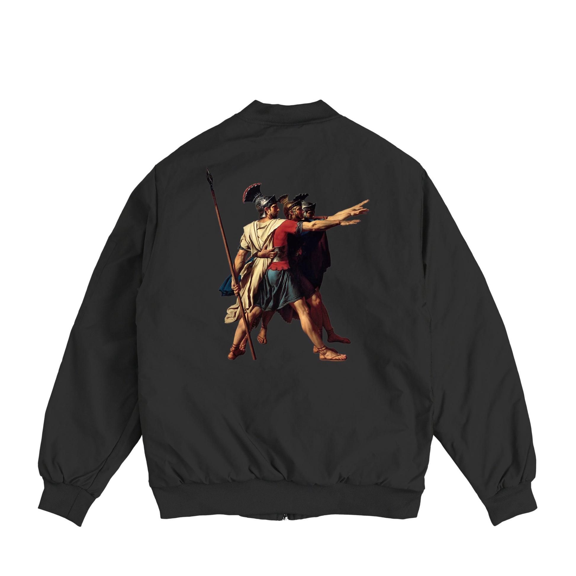 Jacques-Louis David - Evoke black image