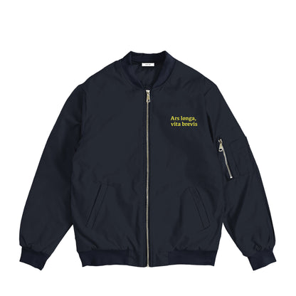 Ippocrate - Citazioni immagine blu navy