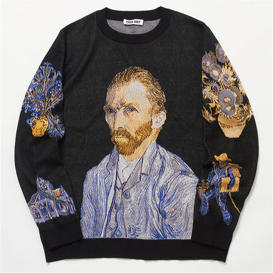 Vincent Van Gogh -Knit Sweater