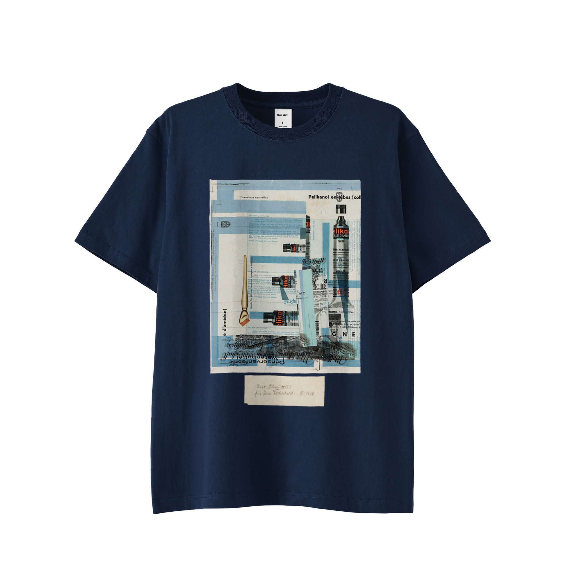 Kurt Schwitters - Cycle indigo image