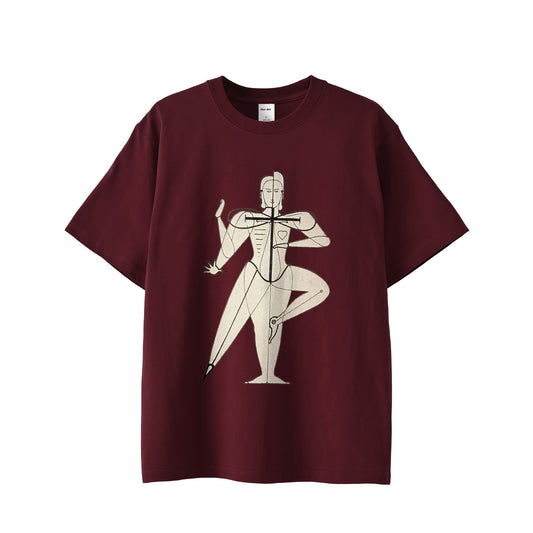 Oskar Schlemmer - Cycle burgundy image