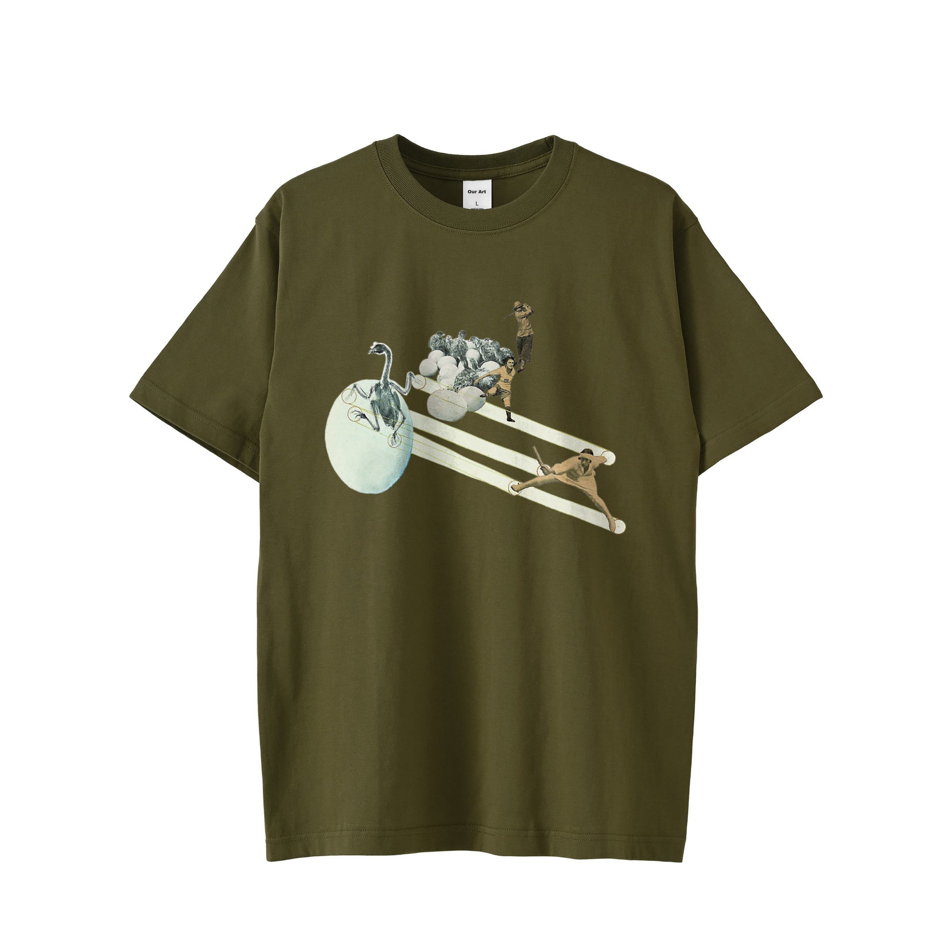 László Moholy-Nagy - Cycle olive-drab image