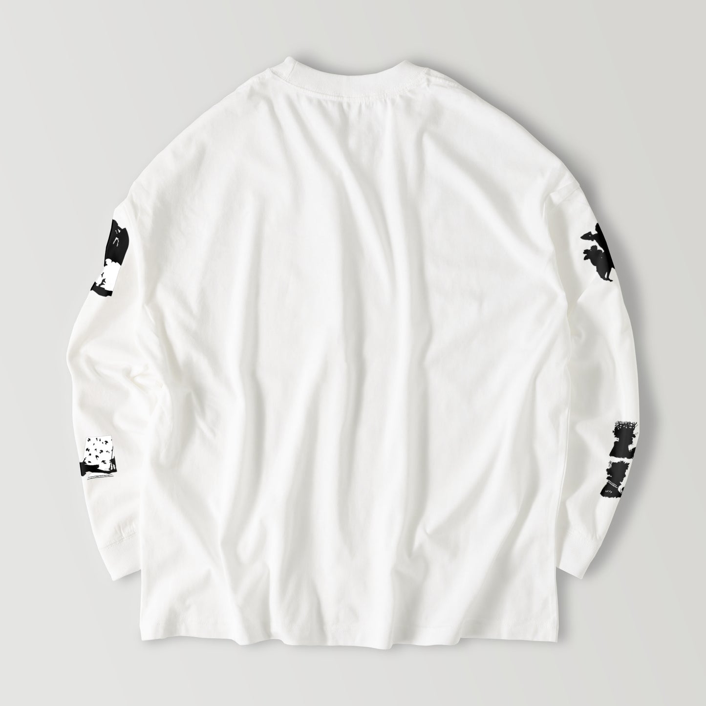 louvre  (White long sleeve t-shirt)