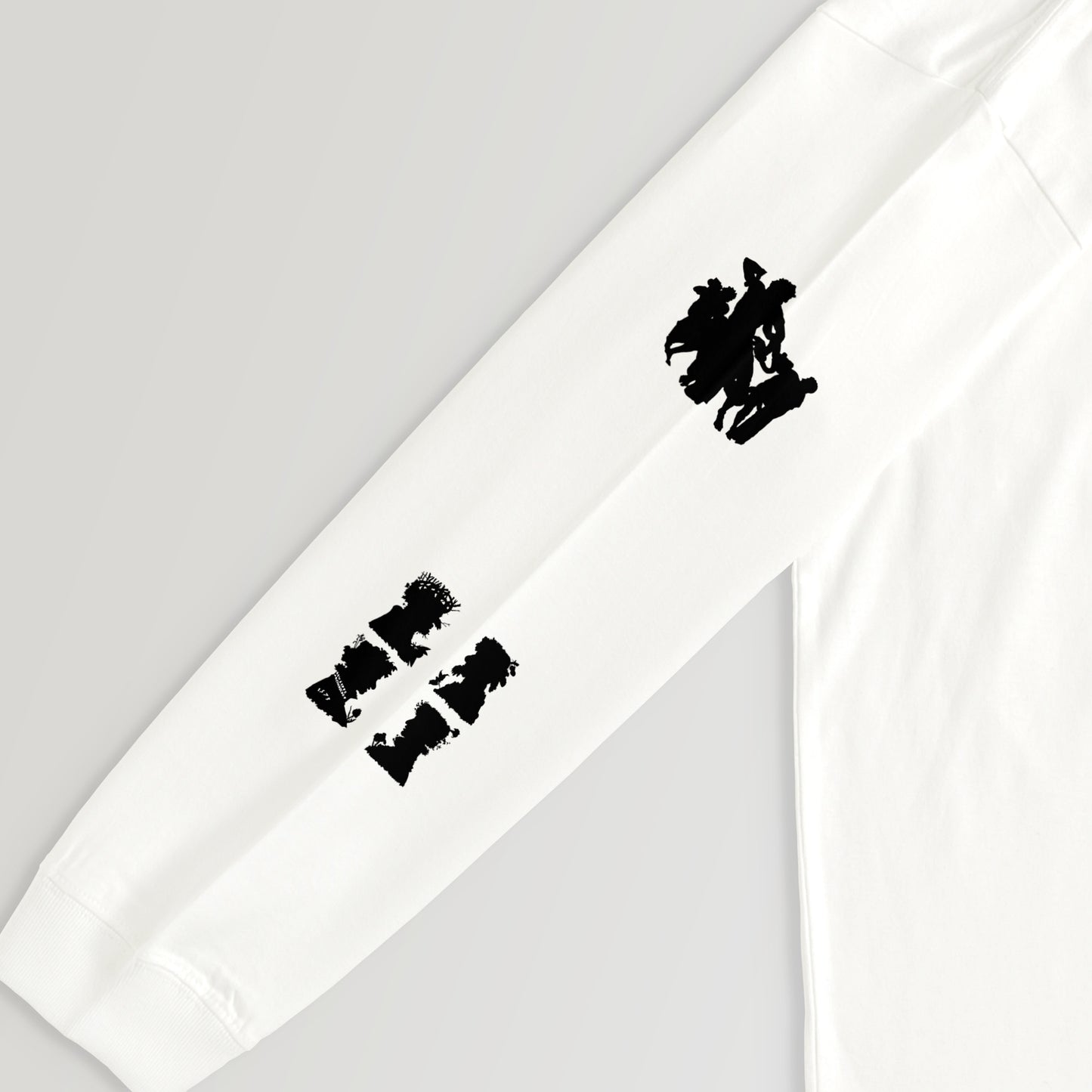 louvre  (White long sleeve t-shirt)