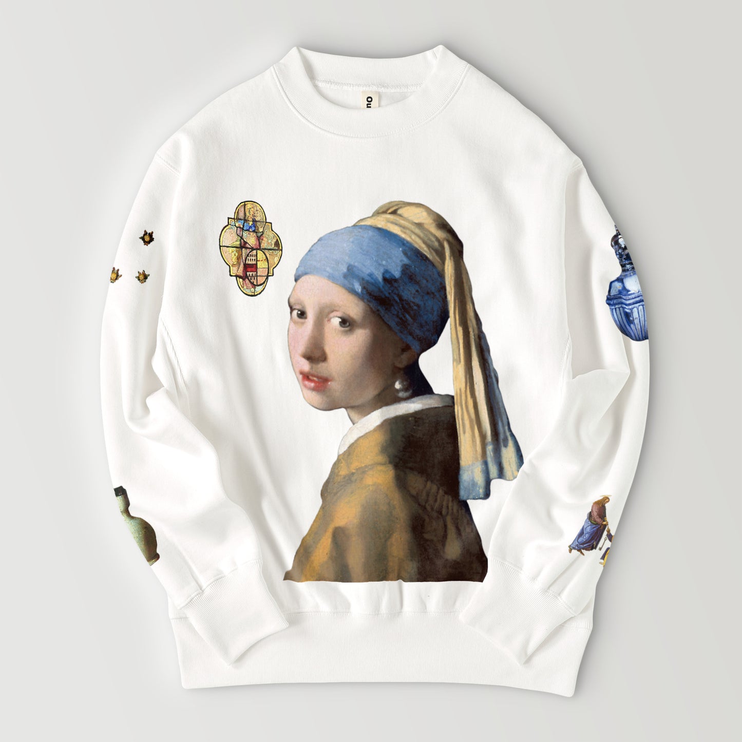 Johannes Vermeer e Pietro Perugino - Collage