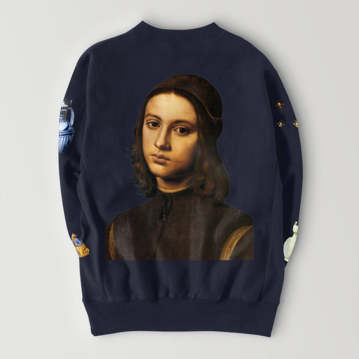 Johannes Vermeer e Pietro Perugino - Collage