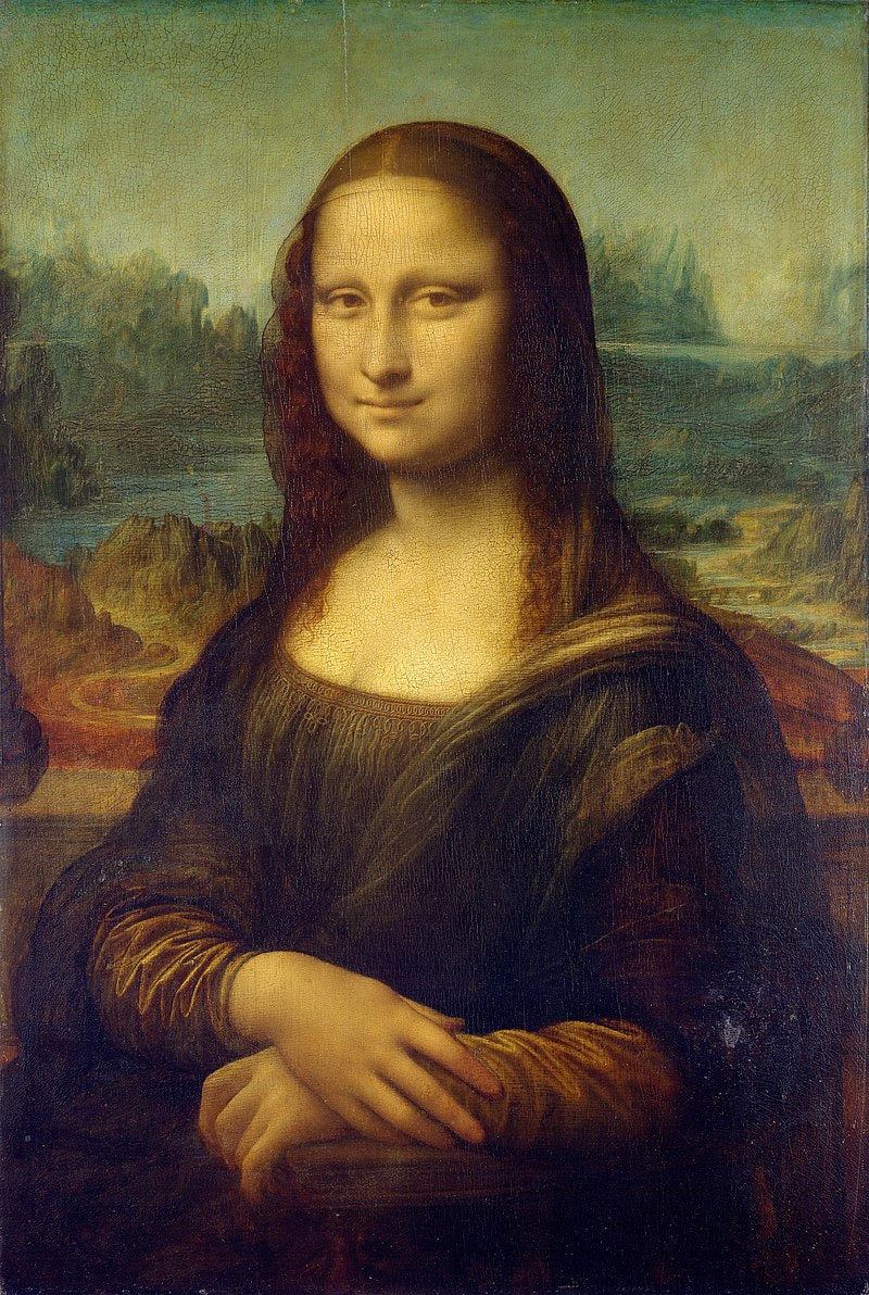 Monna Lisa (maglietta bianca)