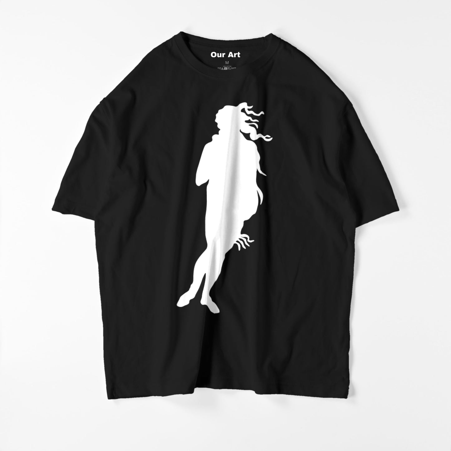 Birth of Venus  (Black t-shirt)