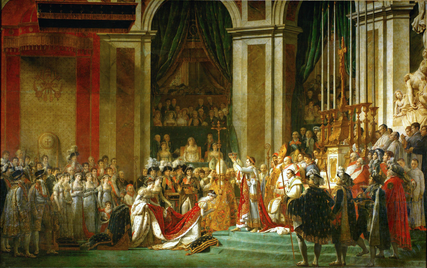 Incoronazione di Napoleone (maglietta bianca)