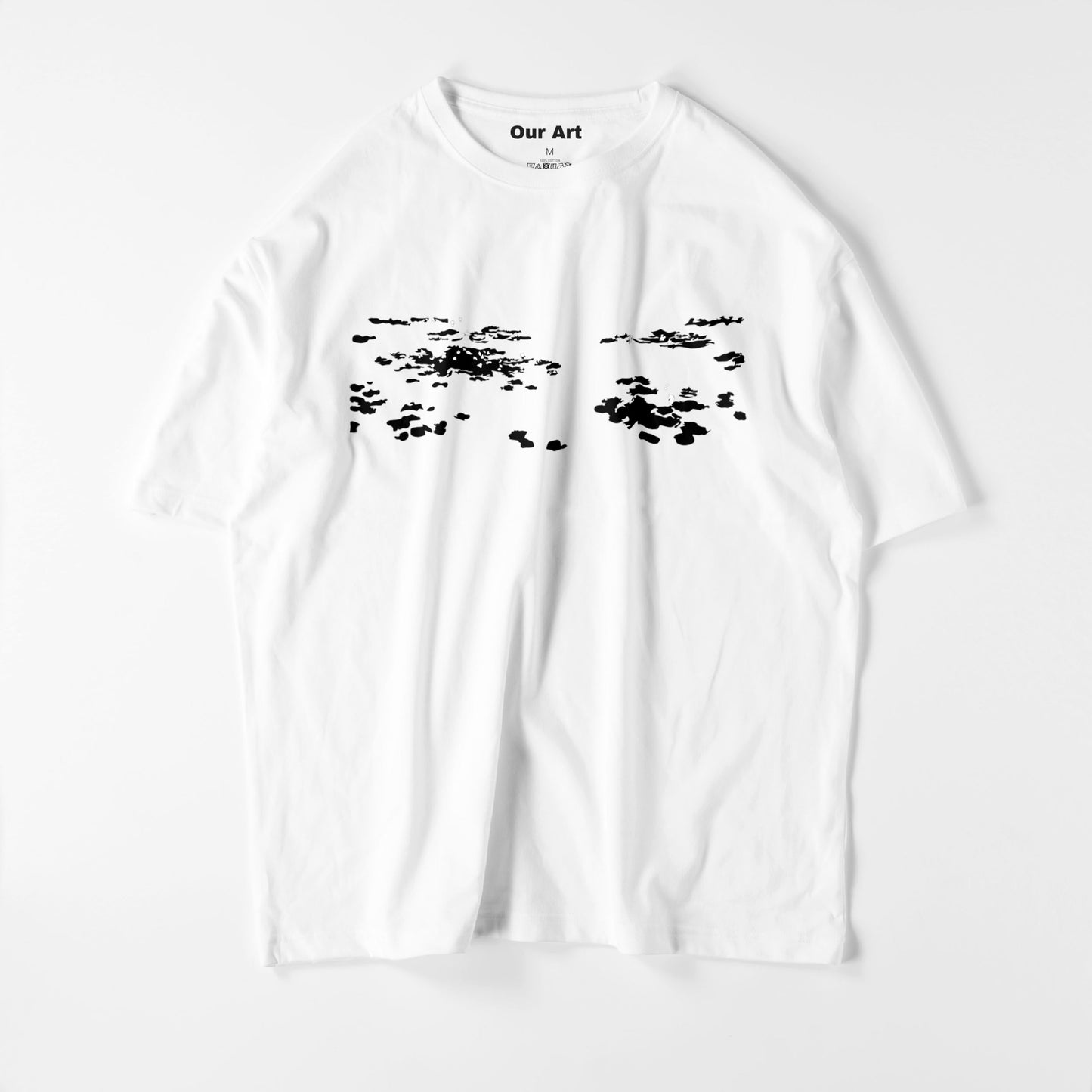 Water Lilies  (White t-shirt)