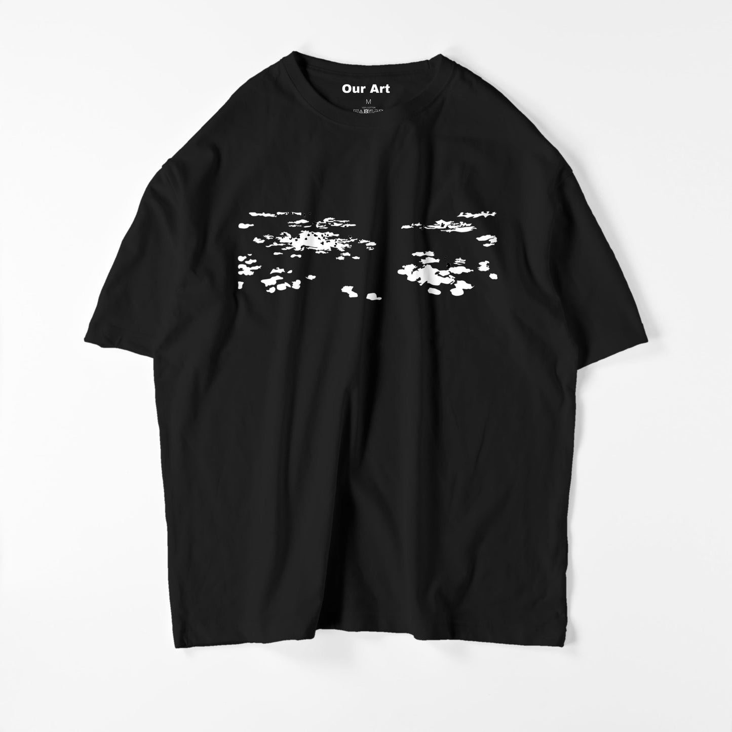 Water Lilies  (Black t-shirt)