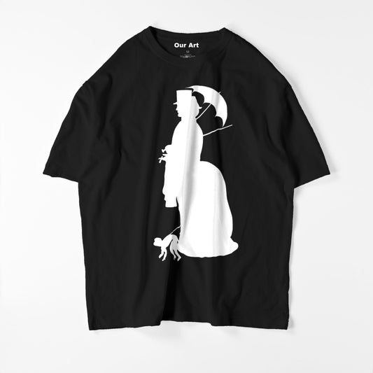 Un domingo por la tarde en la isla de La Grande Jatte (camiseta negra)