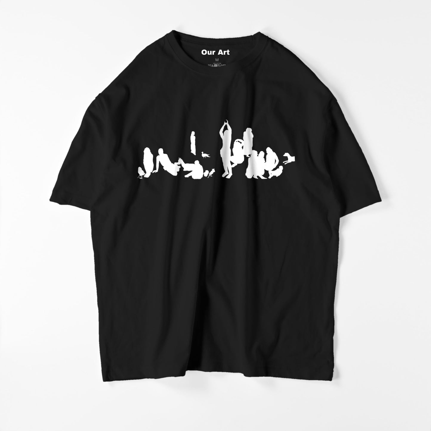 Where Do We Come From? What Are We? Where Are We Going? (Black t-shirt)