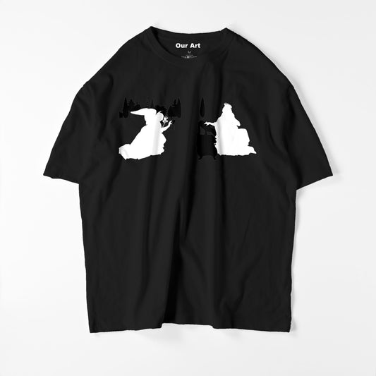 Annunciation  (Black t-shirt)