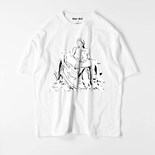 Pieta (t-shirt blanc)