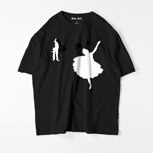 Étoile (t-shirt noir)