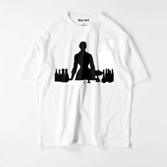 Un bar au Folies Bergere (t-shirt blanc)