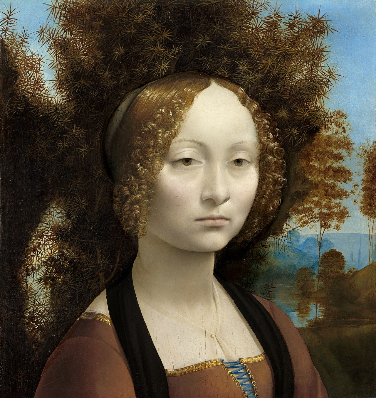 Ginevra de'Benci（黑色T卹）