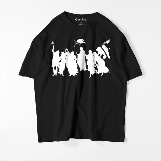 Primavera (camiseta negra)