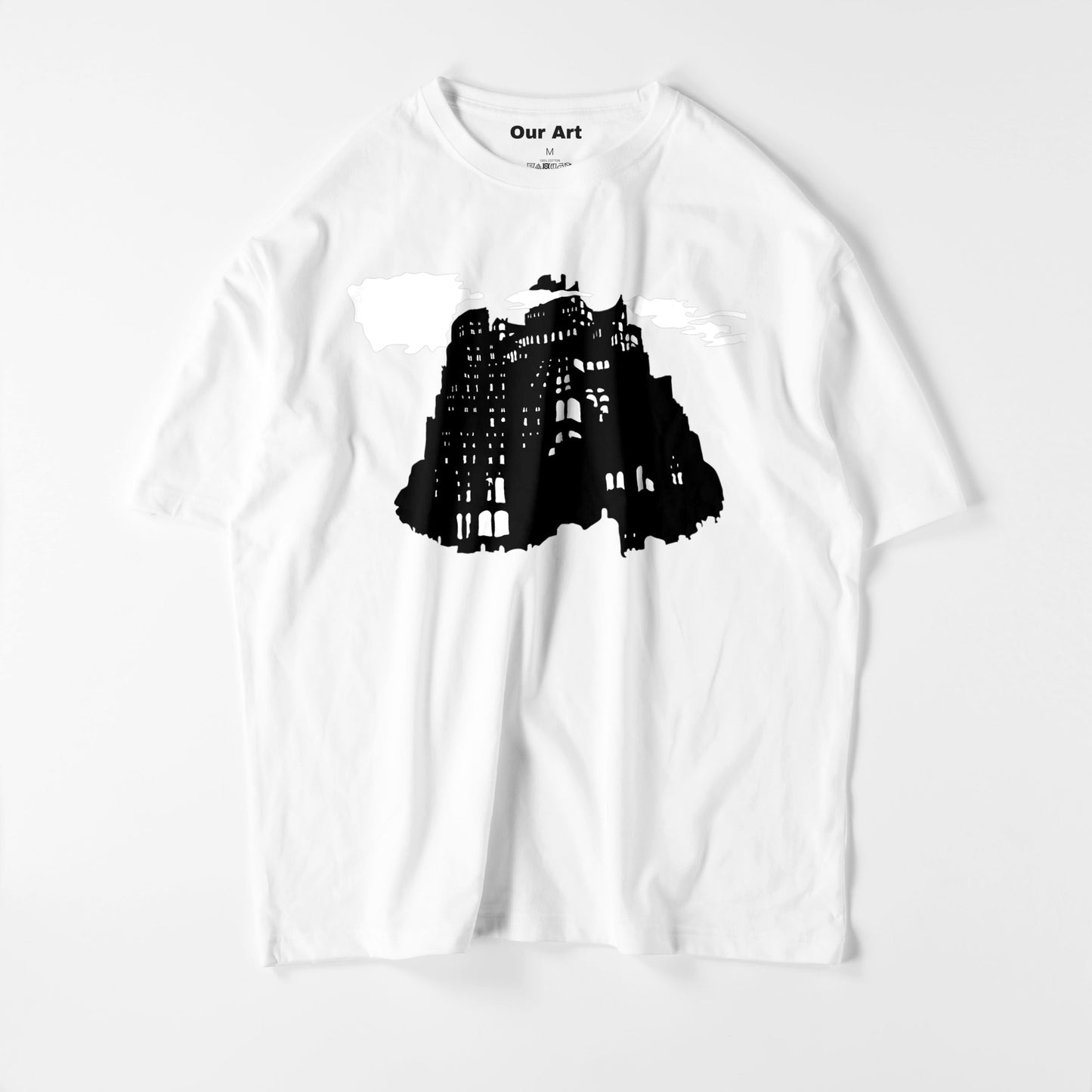 Torre de Babel (camiseta blanca)