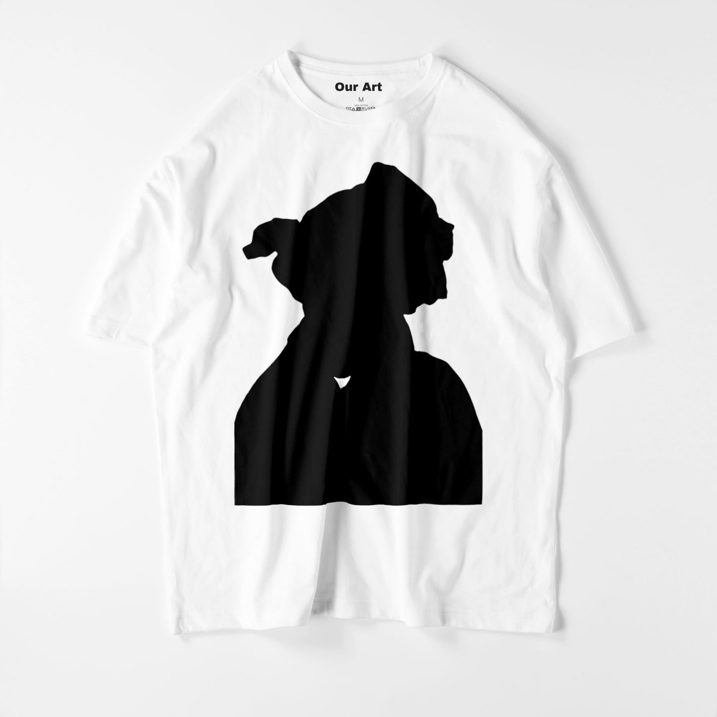 Retrato de un hombre (camiseta blanca)