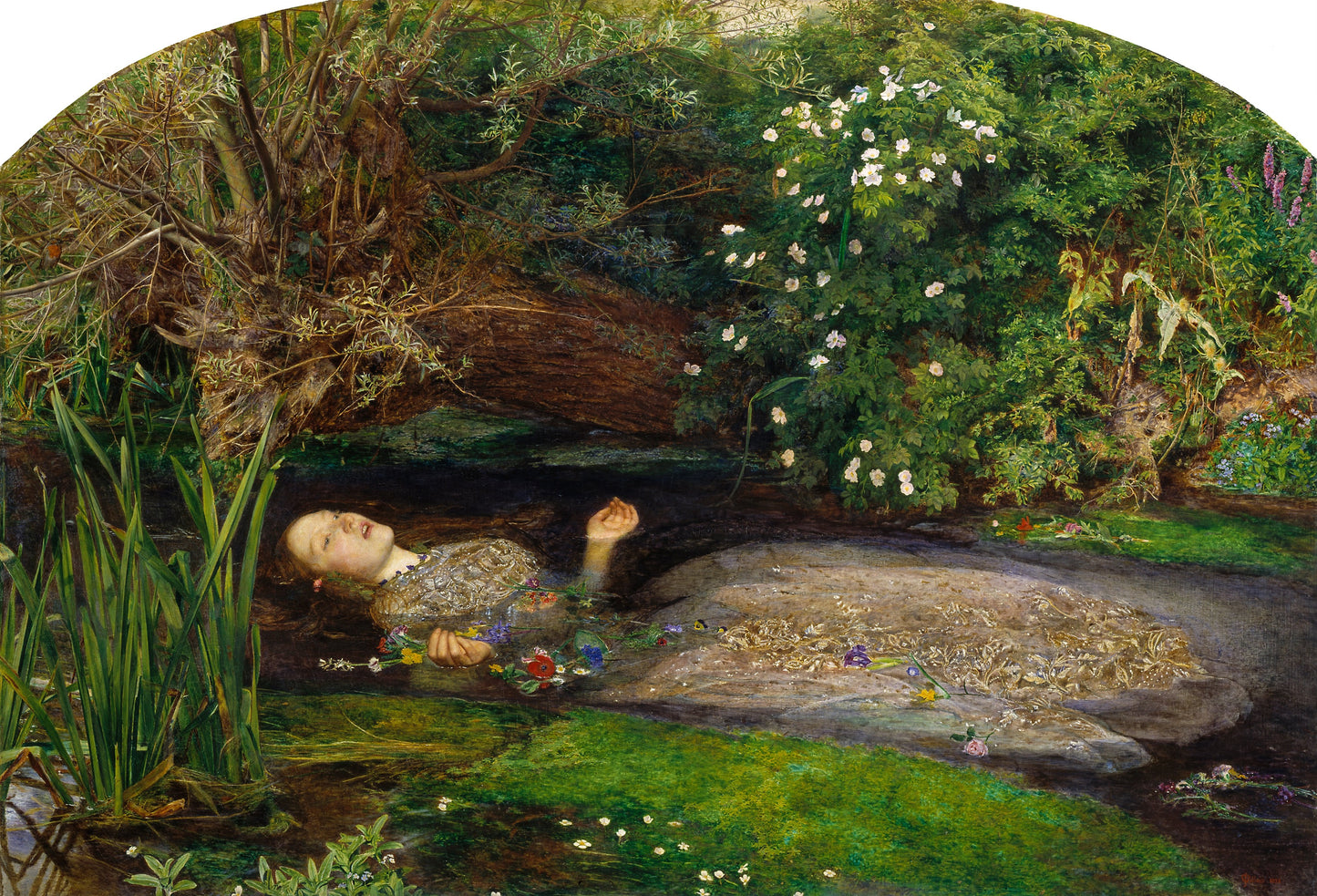 Ophelia (maglietta bianca)